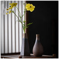 Gold Sculptural Bud Vase Set