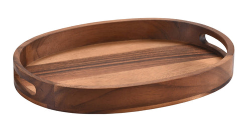 Acacia Oval Serving Tray