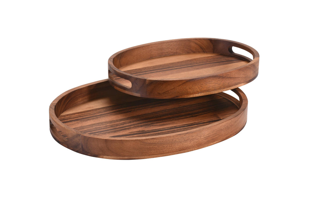 Acacia Oval Serving Tray