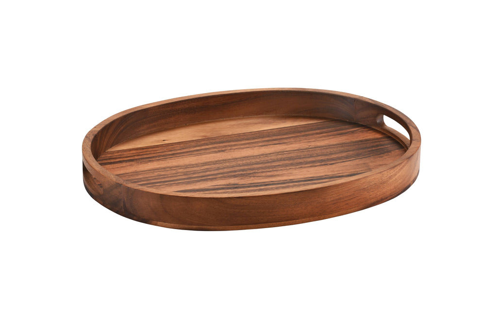 Acacia Oval Serving Tray