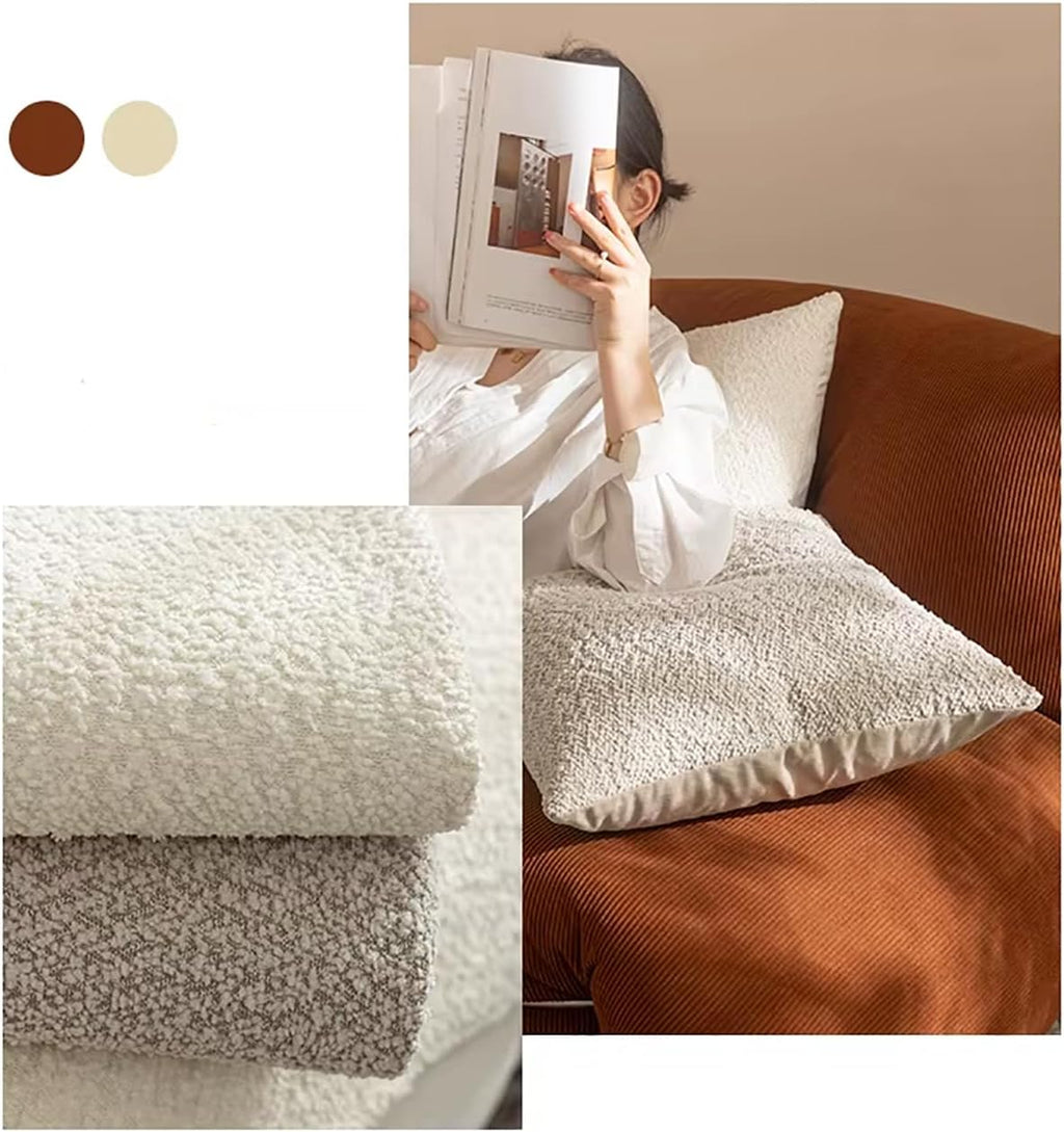 Chenille Bouclé Lumbar Pillow