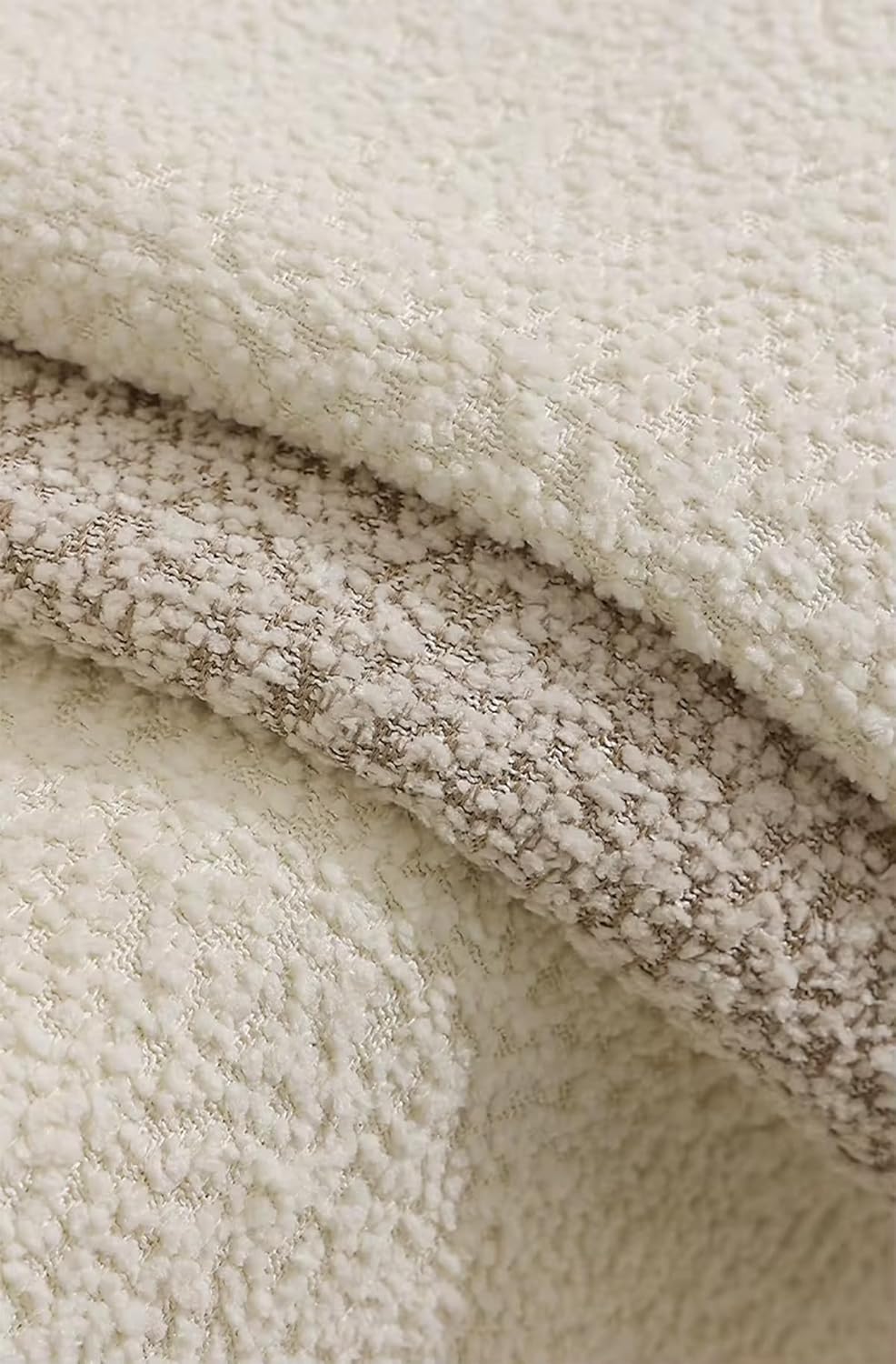Chenille Bouclé Lumbar Pillow