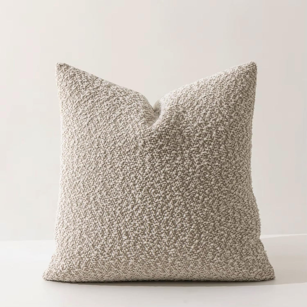Chenille Bouclé Lumbar Pillow
