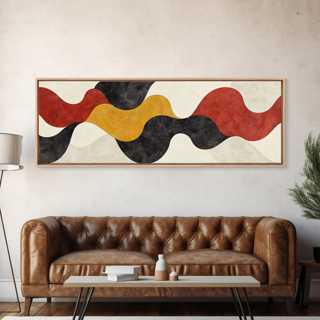 Geometric Shapes Panoramic Print