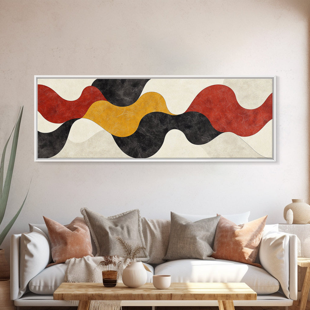 Geometric Shapes Panoramic Print