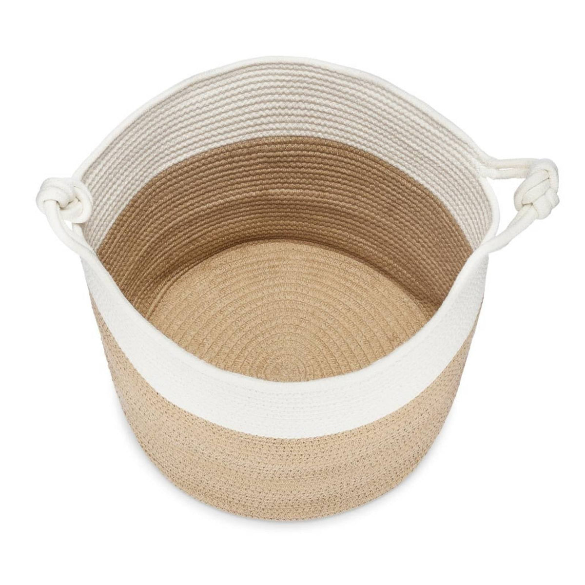 Woven Rope Storage Basket