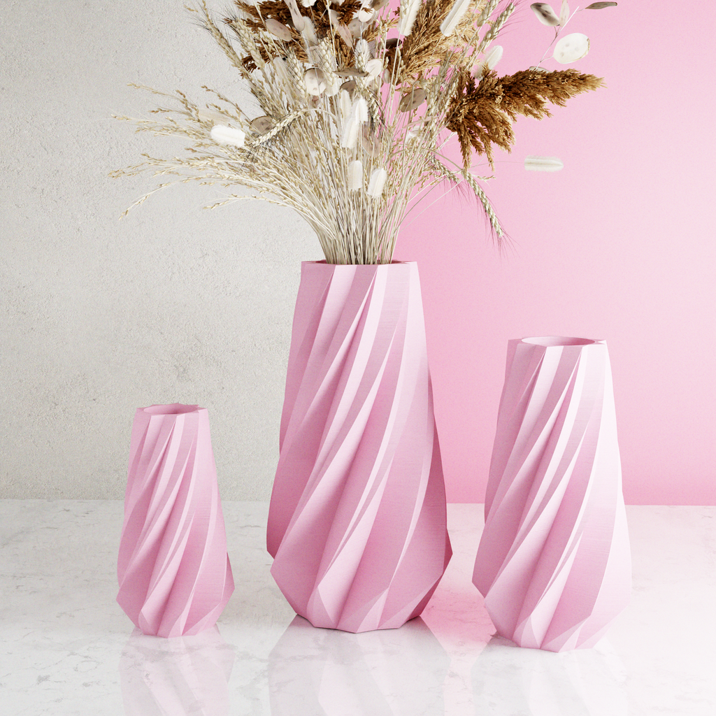 Timber Sculptural Vase