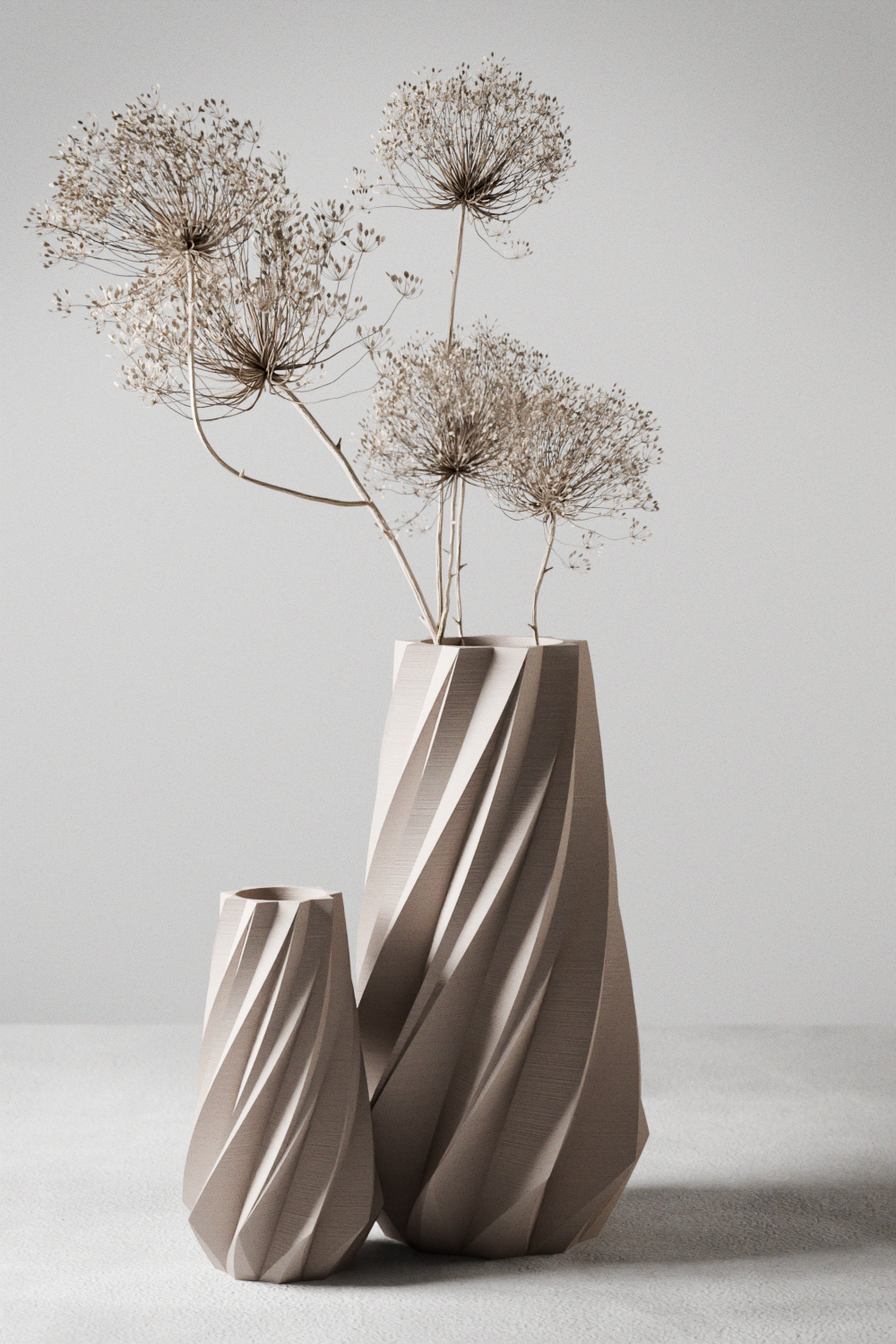 Timber Sculptural Vase