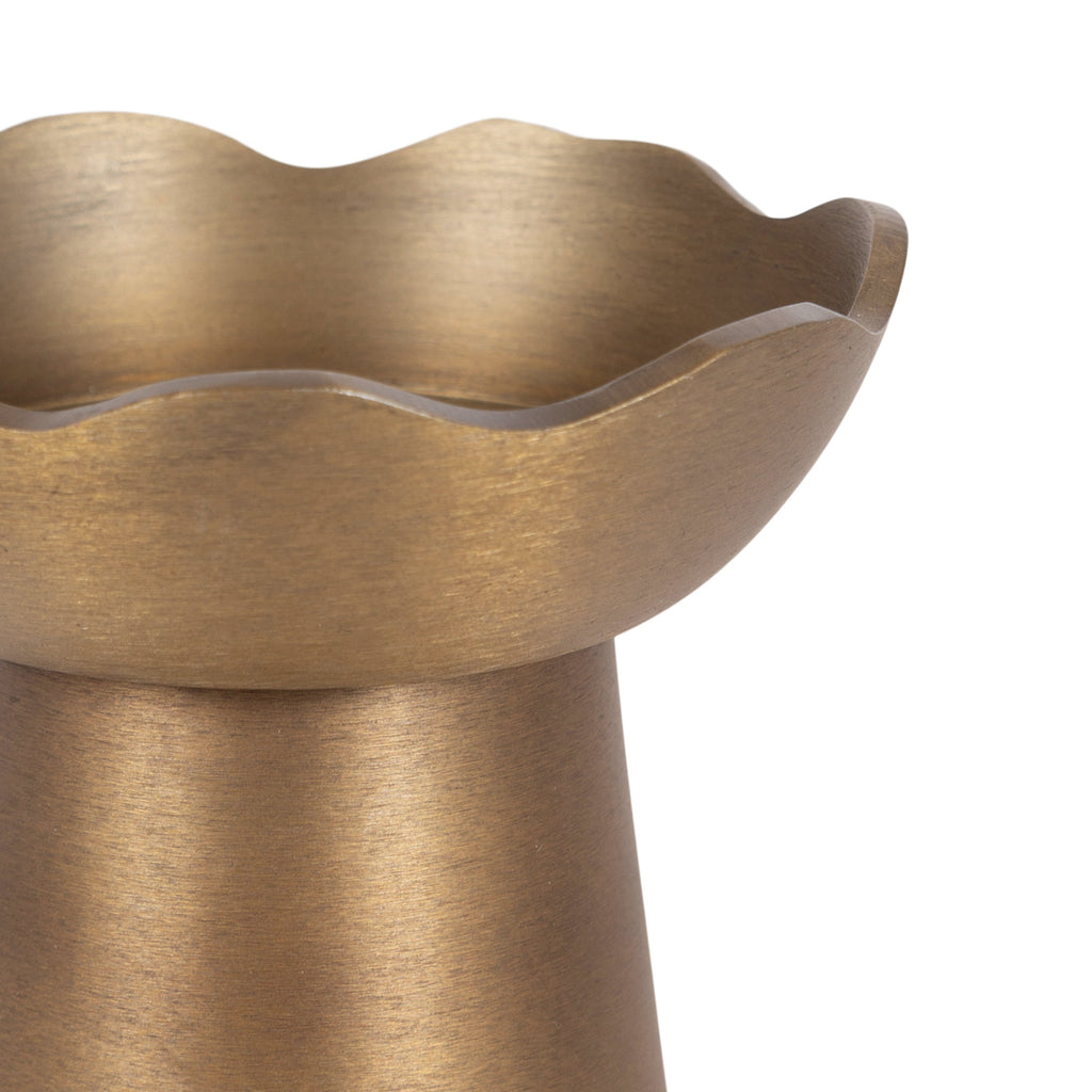 Alessia Metal Pillar Candle Holders