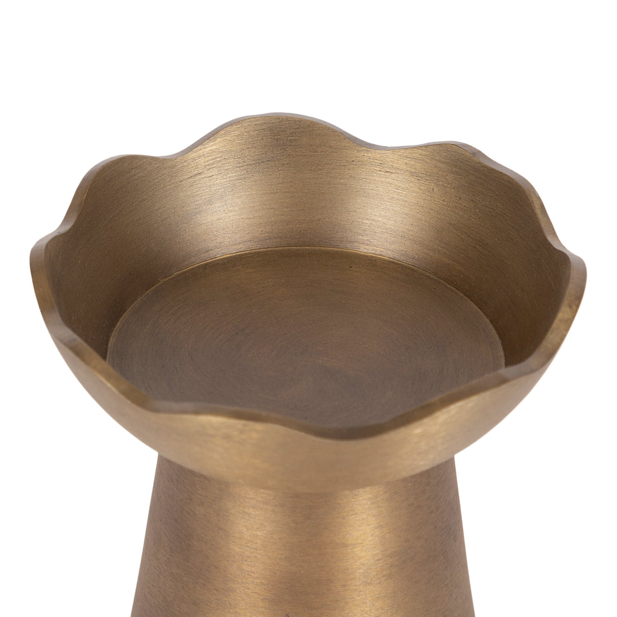 Alessia Metal Pillar Candle Holders
